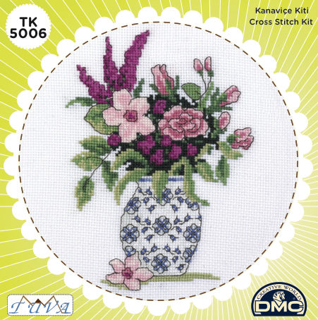Tuva Cross Stitch TIn Kit - TK5006
