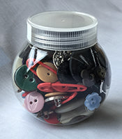 Assorted Button Jars 120g