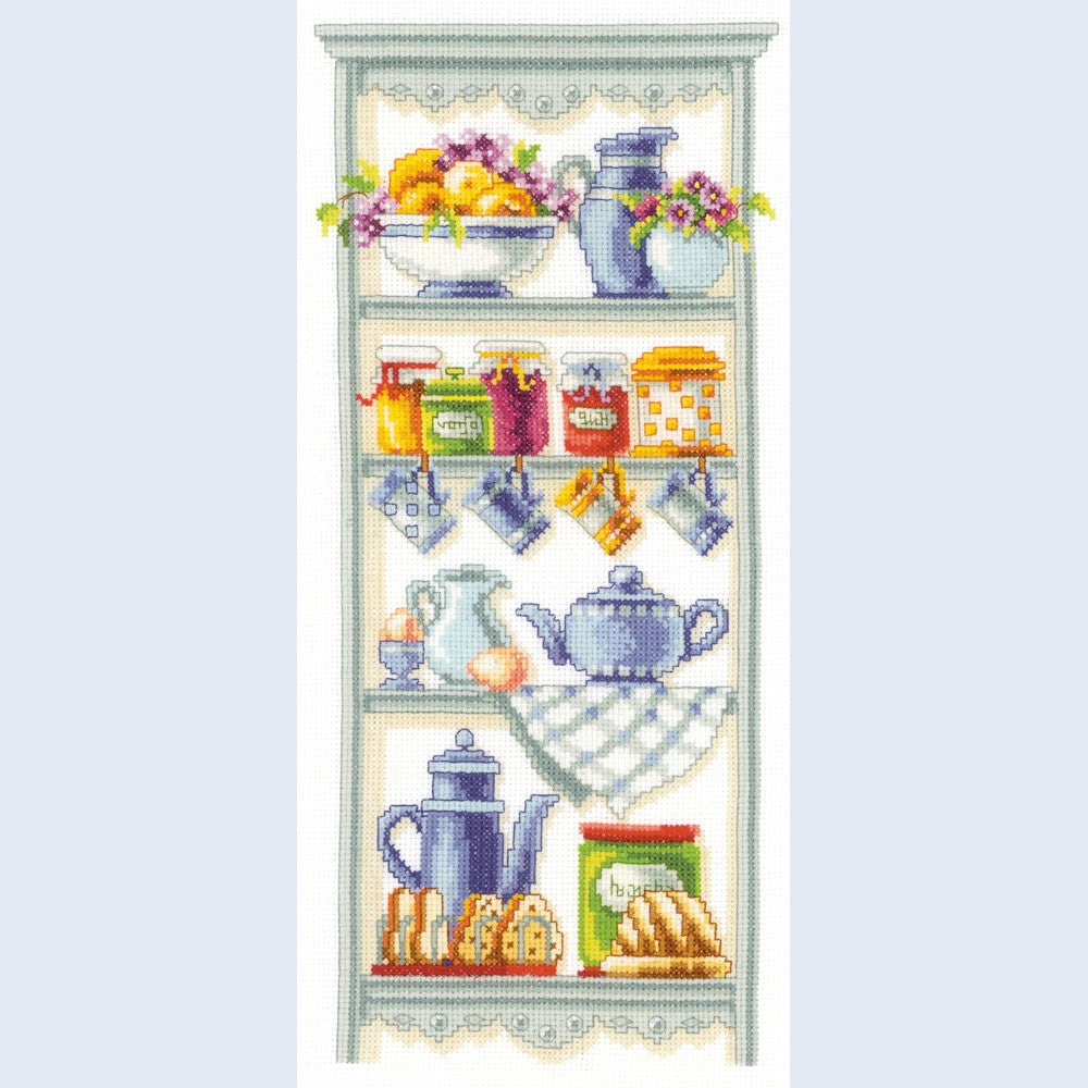 Vervaco Cross Stitch Kit Kitchen Cupboard 14ct PN-0021710