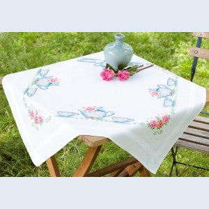 Vervaco Tablecloth Kit Tea & Roses PN-0146071