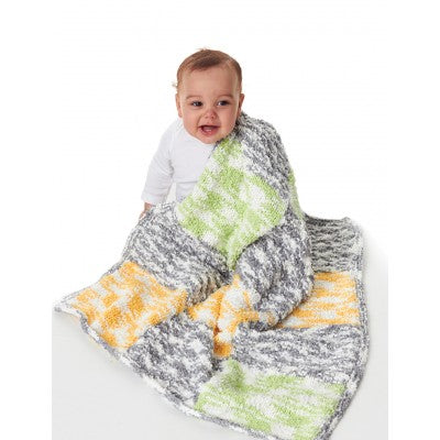 KNITTING PATTERN - Lovie - Patchwork Blanket