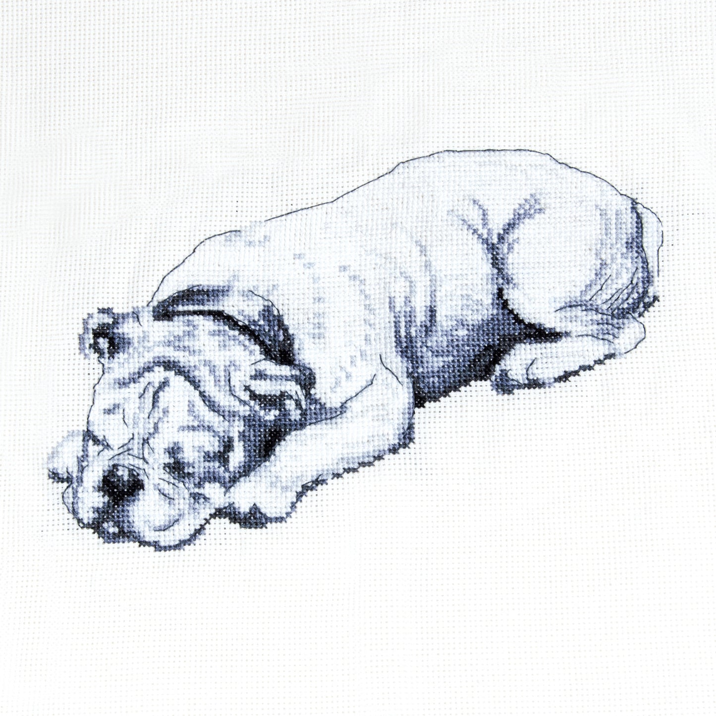 Cecil Aldin Man's Best Friend Cross Stitch Kit - Winston