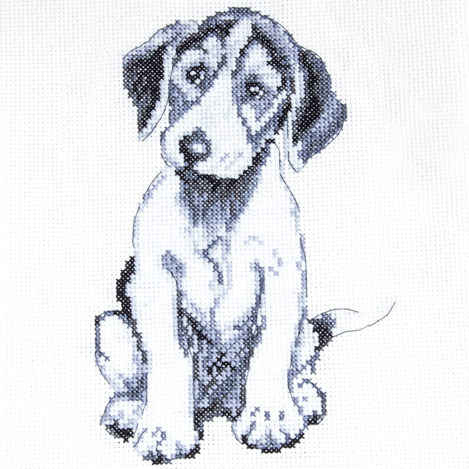 Cecil Aldin Man's Best Friend Cross Stitch Kit - Luna