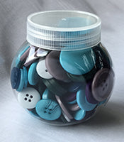 Assorted Button Jars 120g