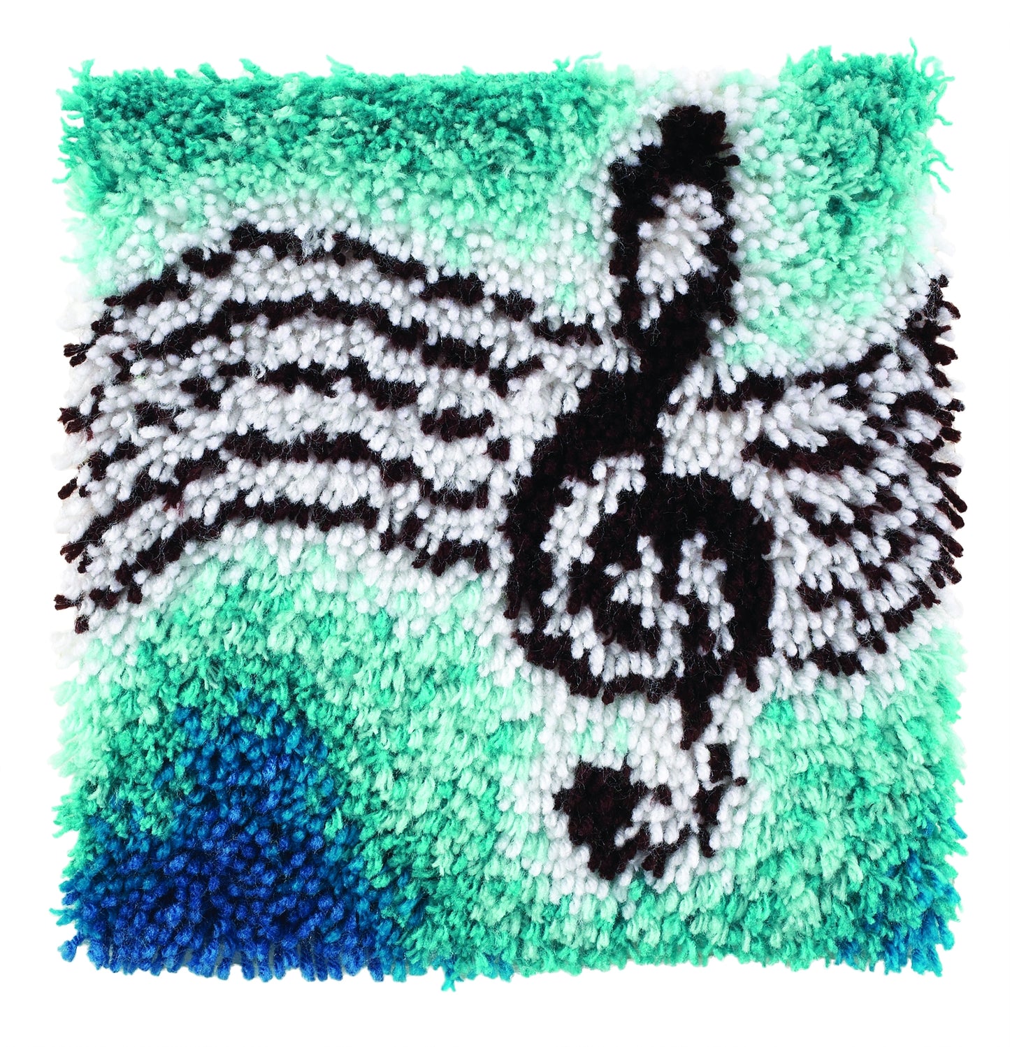 Wonderart Latch Hook Kit - Treble Clef 12" x 12"