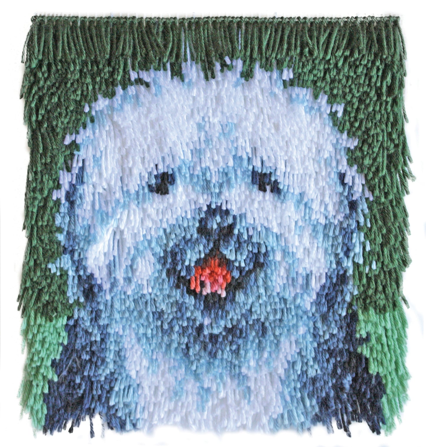 Wonderart Shaggy Dog Latch Hook Rug Kit 12" x 12"