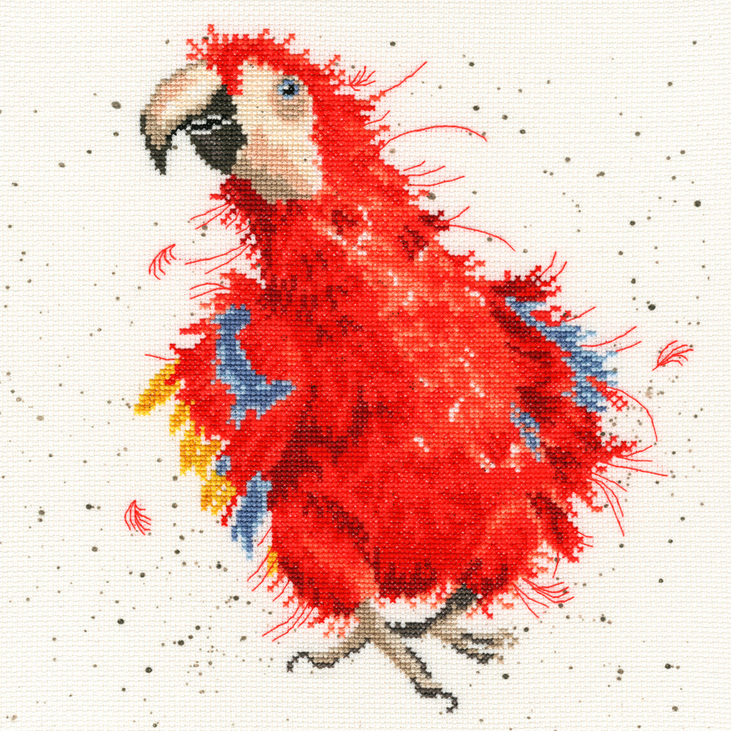 Bothy Threads - Parrot on Parade Cross Stitch Kit - XHD26
