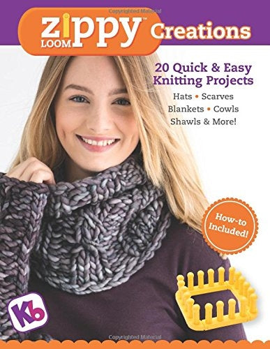 KB LOOMS - BOOK - Quick and Easy Knitting Projects for the 10" Loom